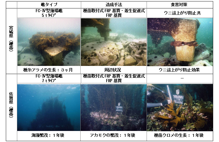 FC型藻場礁｜製品・サービス｜岡部株式会社